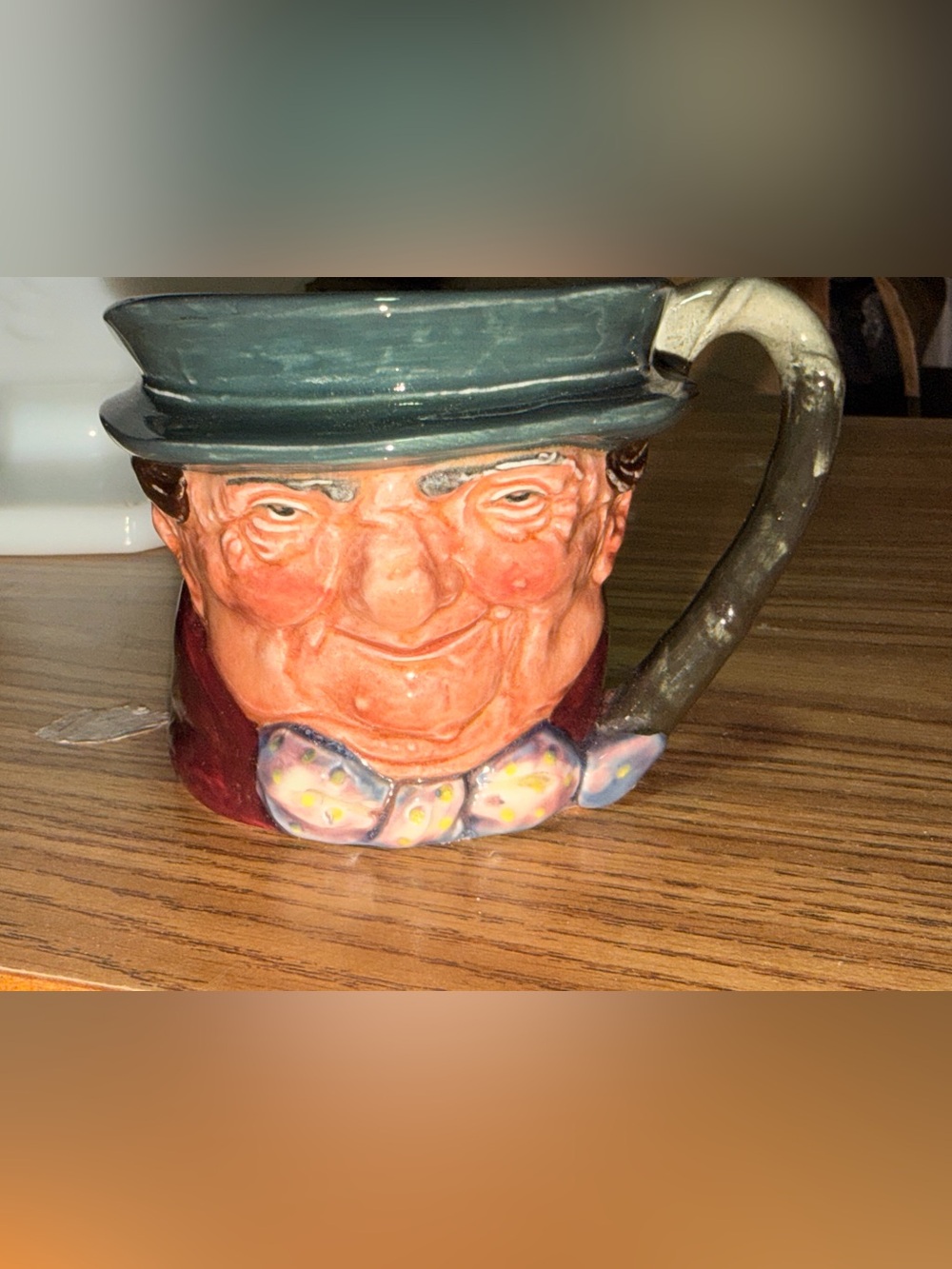 Royal Doulton Tony Weller Small Character Toby Jug Mug Old A Mark 3"
